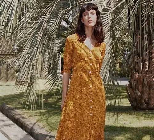 半身法式碎花裙怎么搭配好看,法式碎花裙搭配图片大全