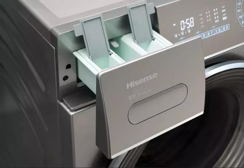 小天鹅滚筒洗衣机洗衣液盒子堵塞,滚筒洗衣机洗不干净全是毛毛