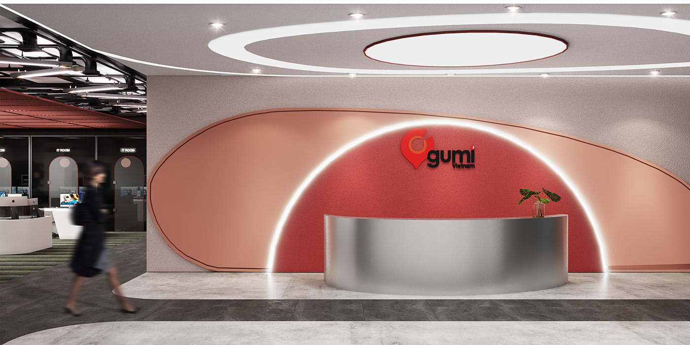 办公室前台装修设计工程,高端办公室前台装修设计展示