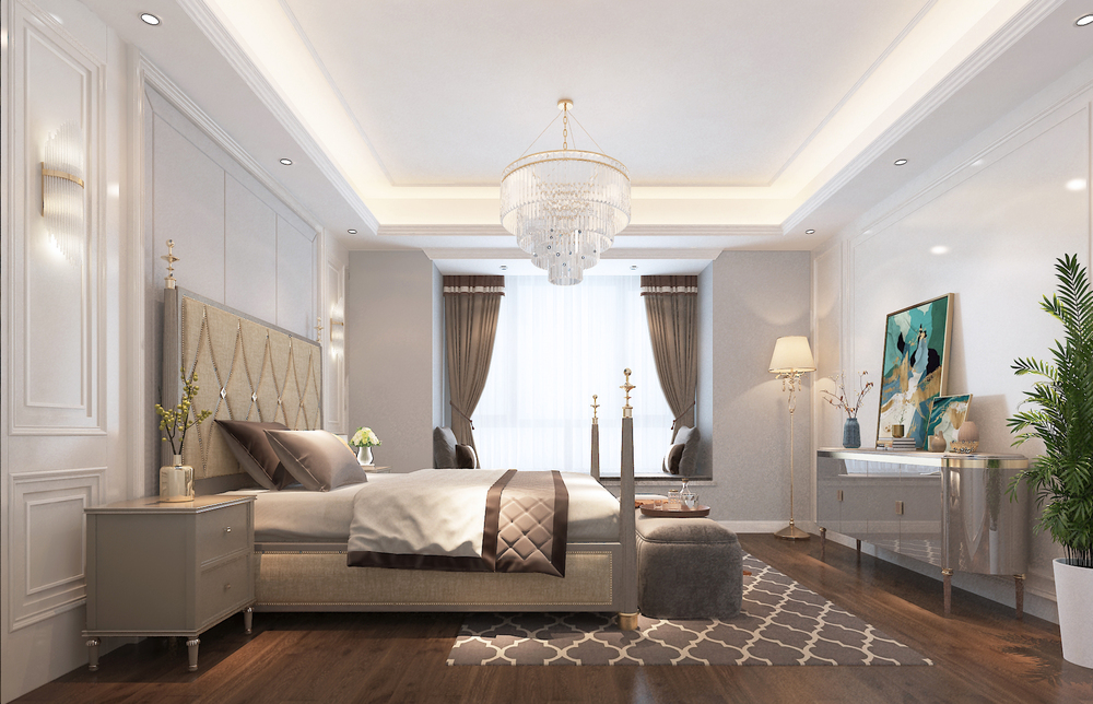 港式精装房改造效果图,港式风格装修120平米左右的房子