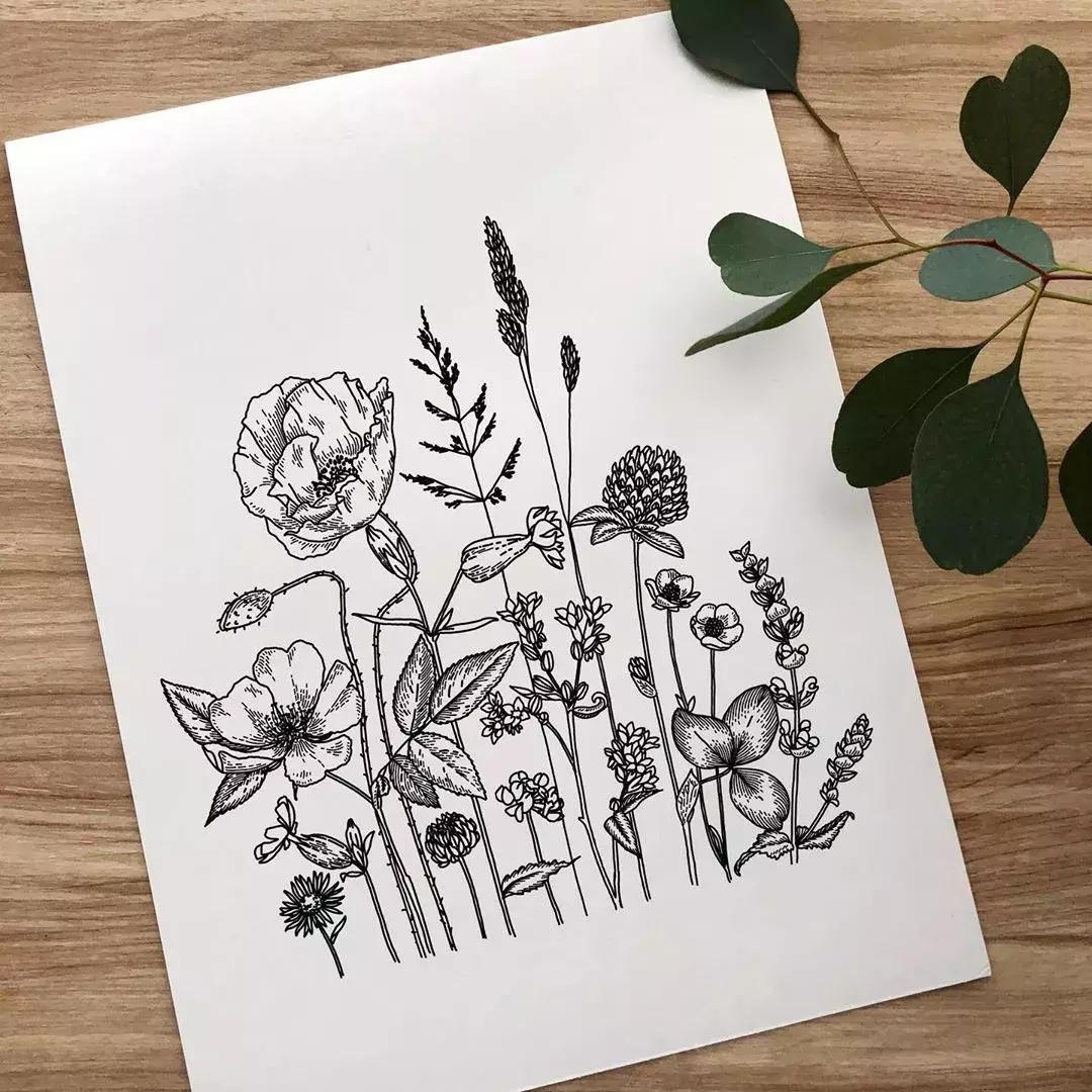 这一波手绘太给力了,绝对让你练完不厉害都难