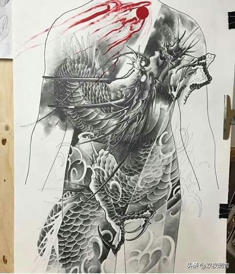 中国龙图腾简单霸气,象征帝王的龙图腾图片