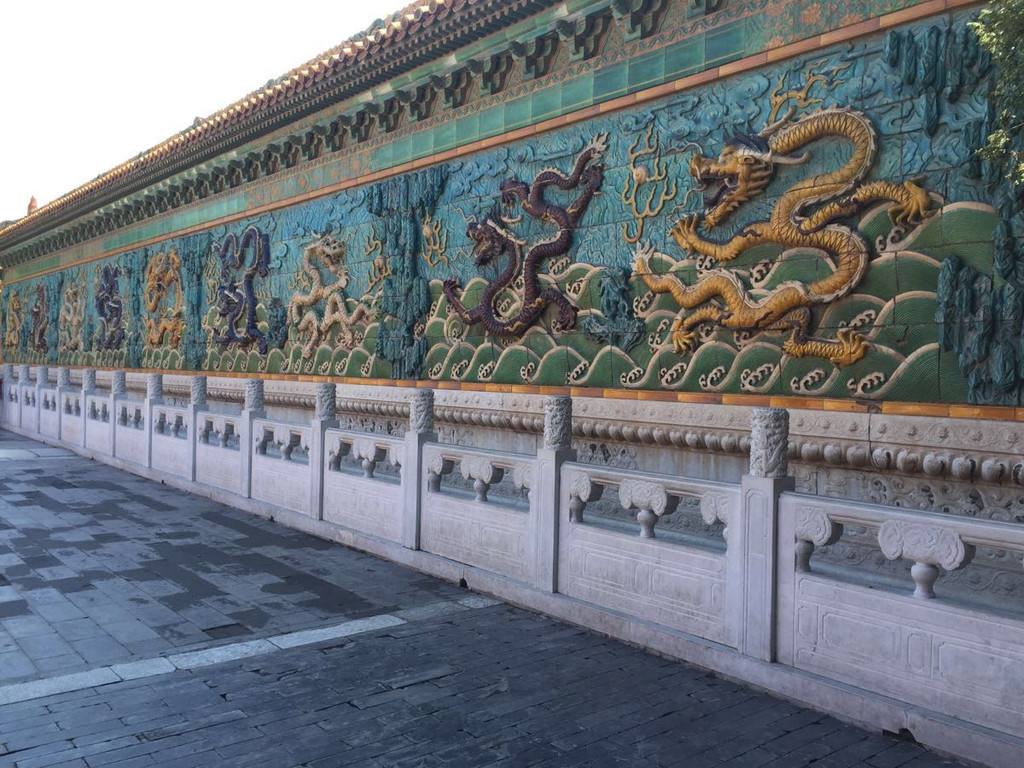故宫九龙壁9条龙图片高清大图,故宫九条龙的故事