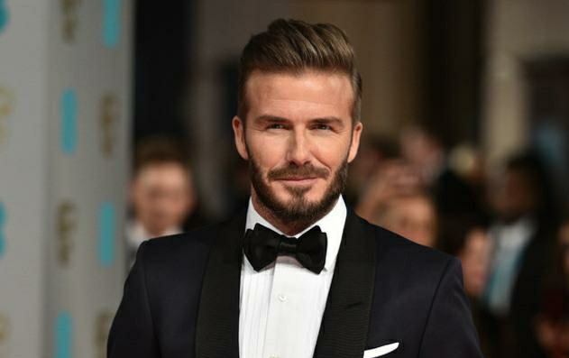 贝克汉姆大背头发型,足球明星图片贝克汉姆