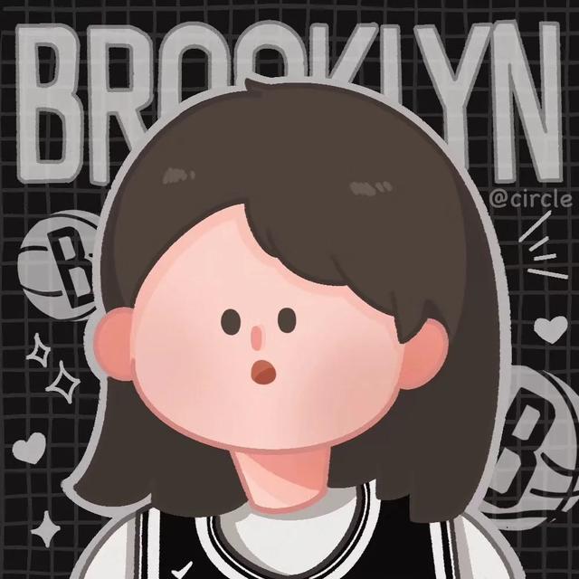 卡通篮球情侣头像,篮球运动员卡通头像