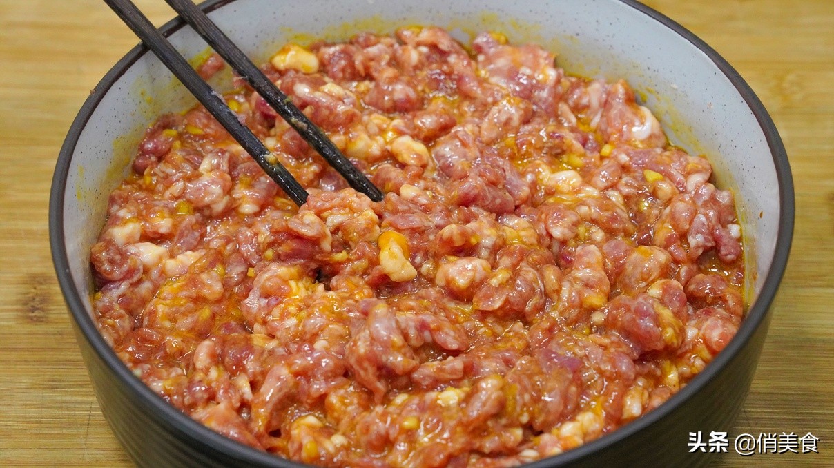 饺子馅的调制万能汁,用万能饺子馅调制蔬菜肉馅