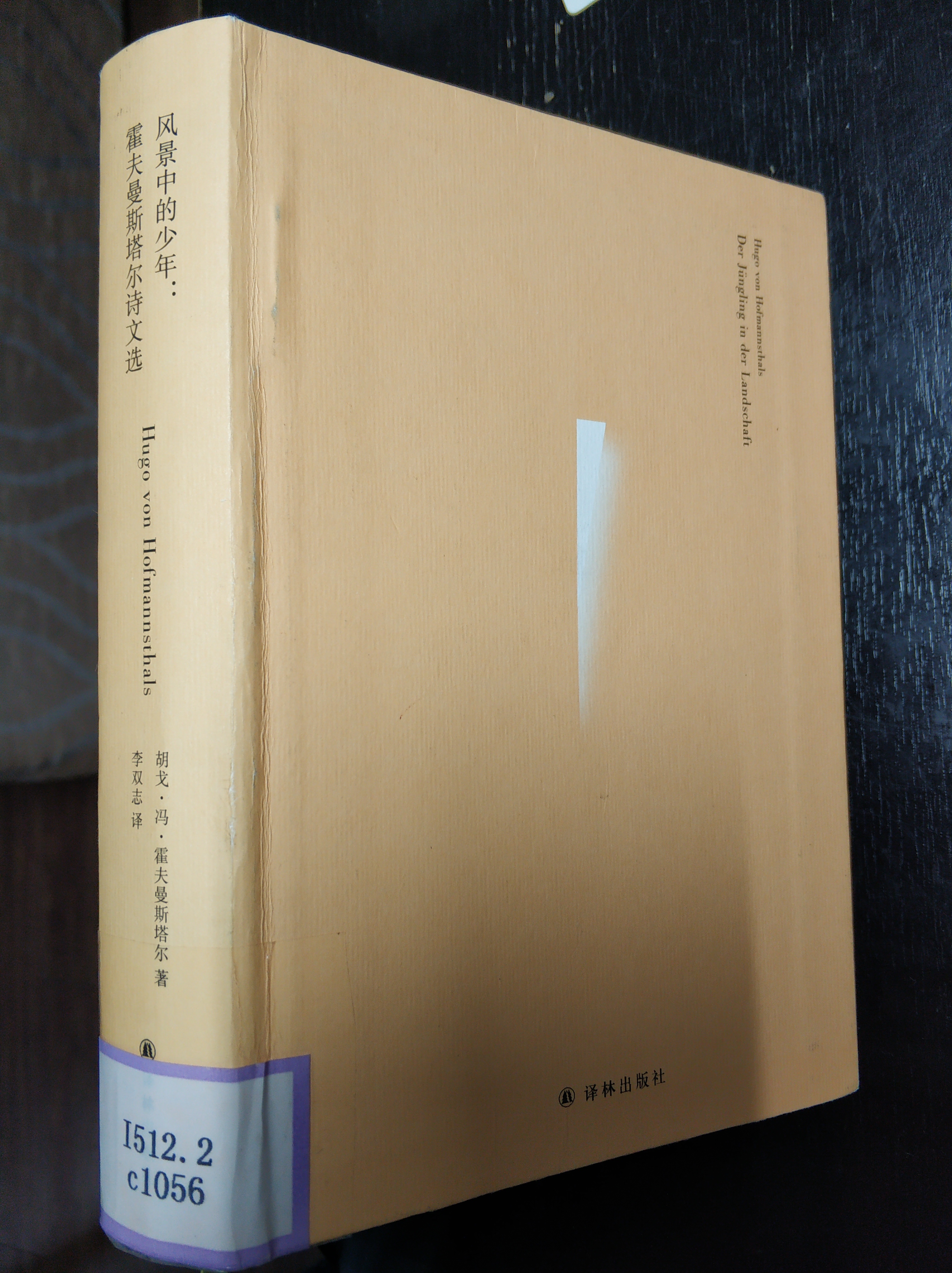 霍夫曼斯塔尔作品生命之歌,奥地利作家霍夫曼斯塔尔