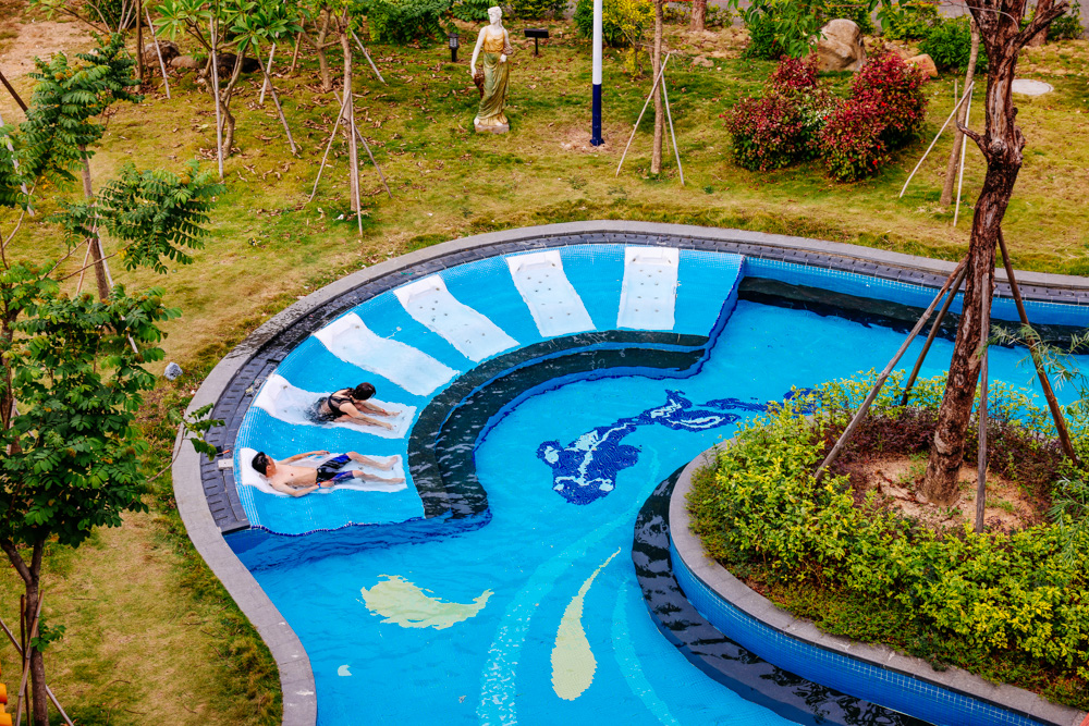 天气冷了去温暖的地方玩,潮州东山湖温泉度假村