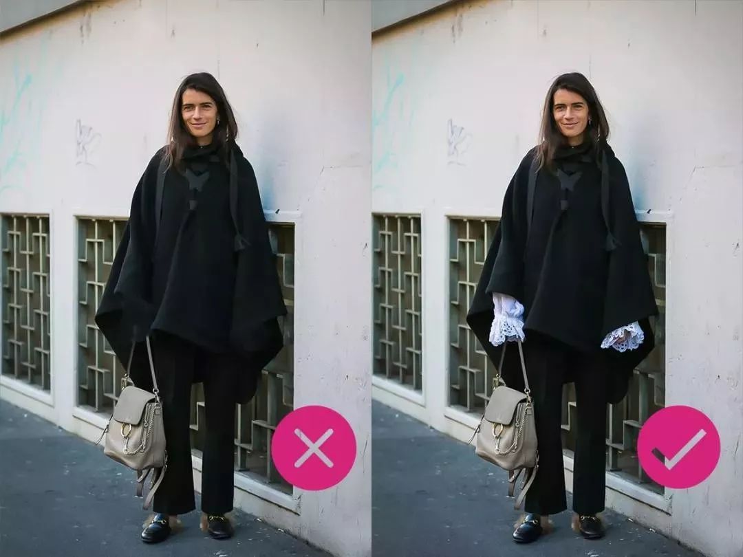 斗篷外套怎么搭配好看,斗篷外套怎么穿搭