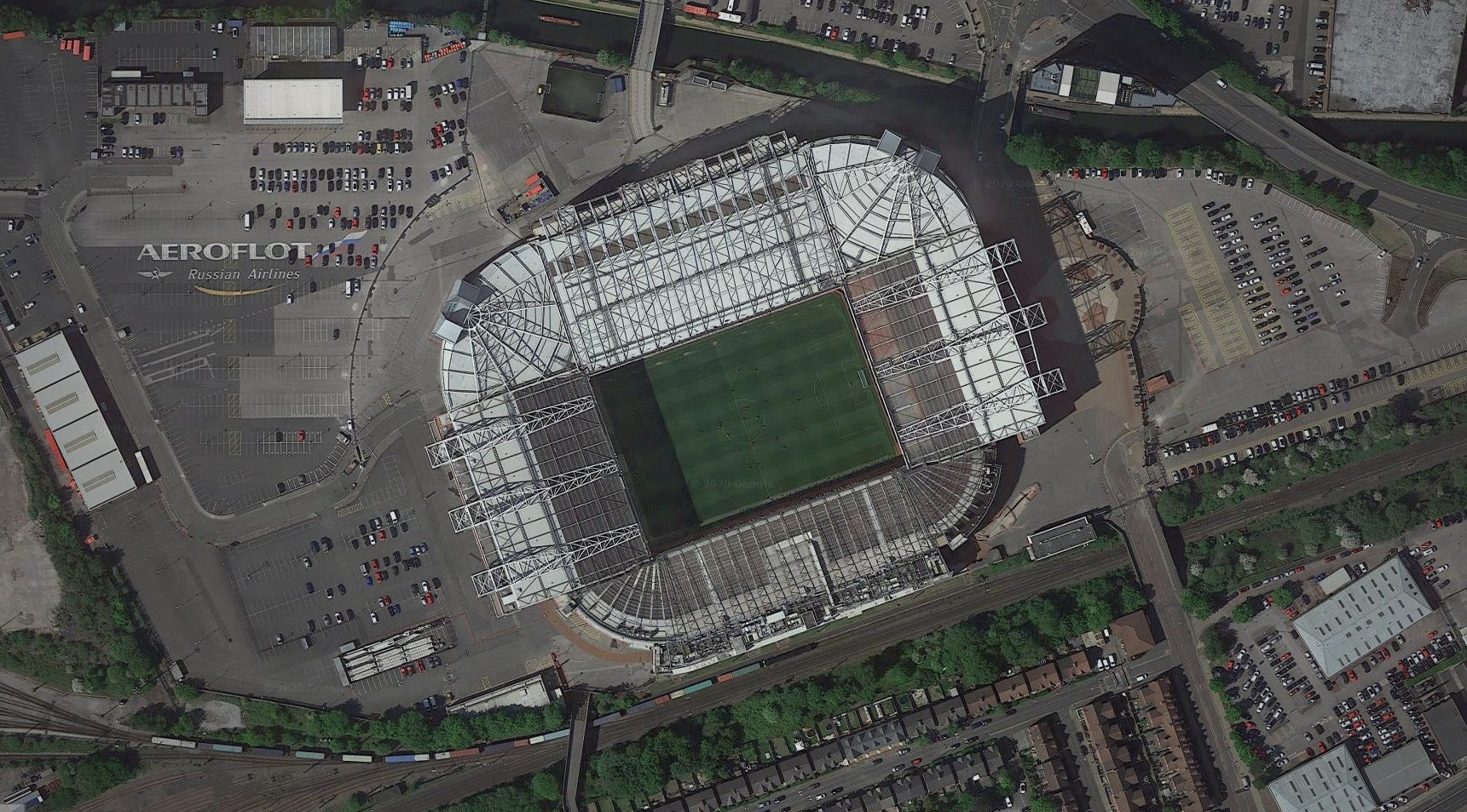 德甲十大足球场,英超各俱乐部足球场航拍