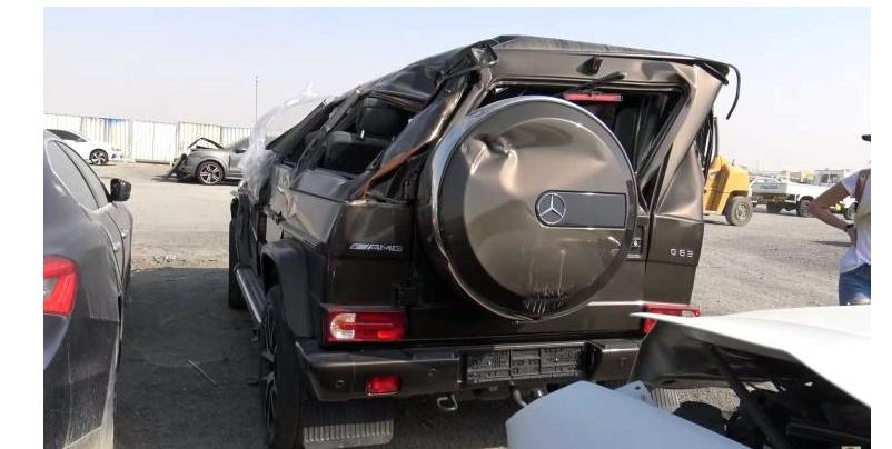 迪拜废车场交钱成为会员,6000元迪拜废车