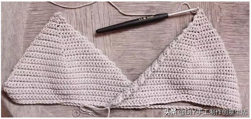 夏天来了，一定要钩一套给自己，有钩织教程