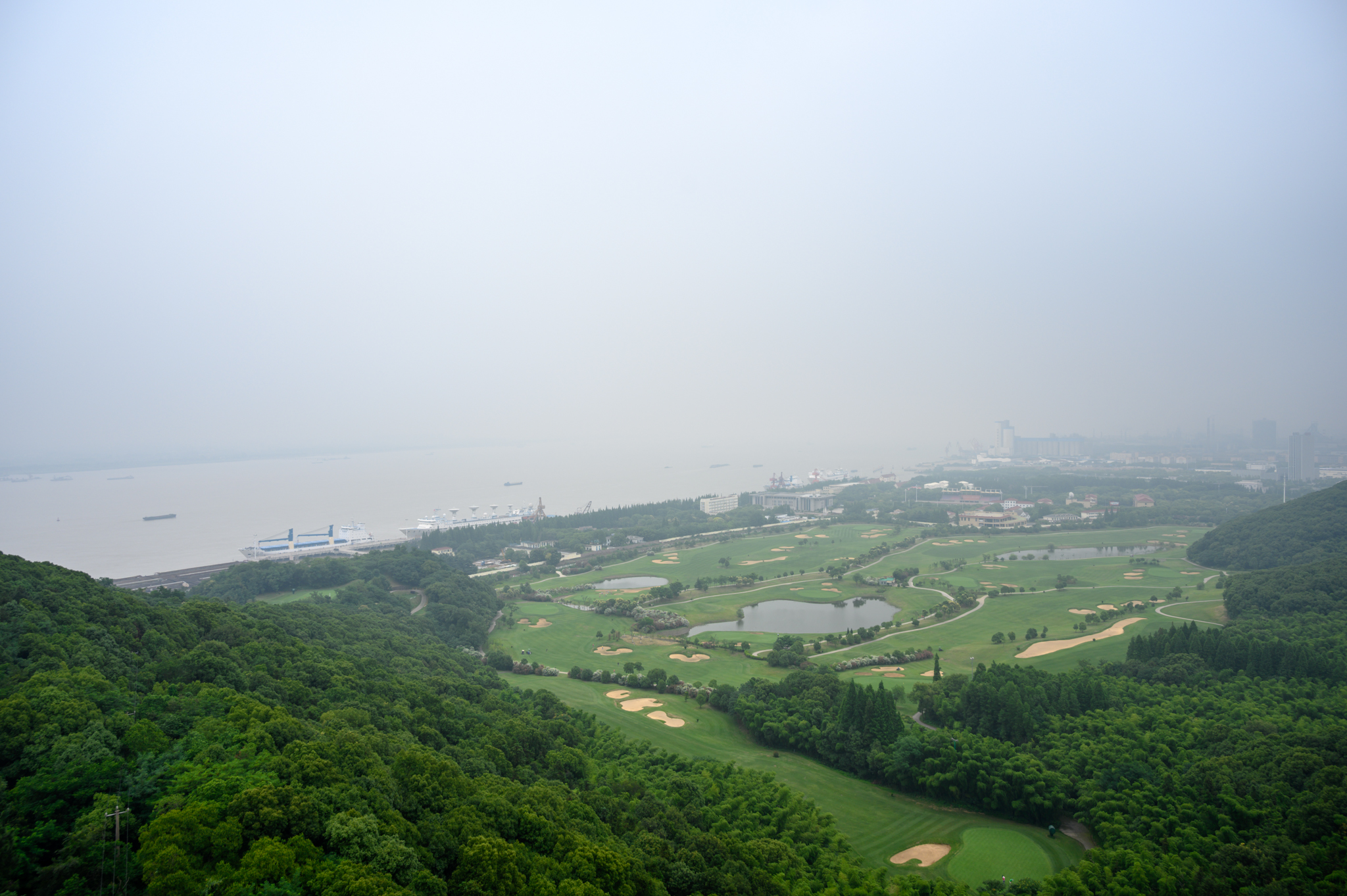 江阴地标风光,江阴长江大桥风景区