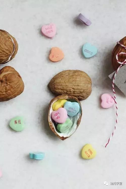 废物利用亲子手工制作坚果,创意坚果手工制作大全图片