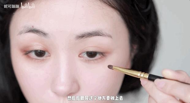 清透高级感眼妆画法,相当炸裂的眼妆画法