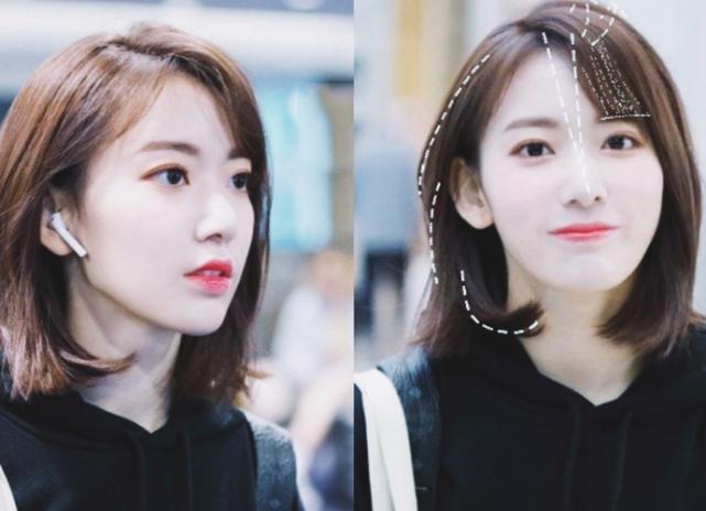 圆脸显高秋冬季短发发型推荐,六岁女孩圆脸适合的短发发型