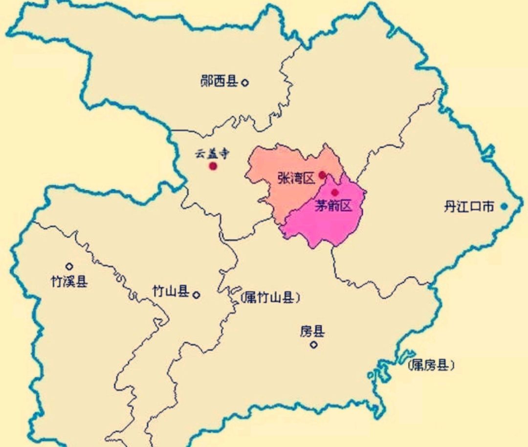 武当山下美丽山城，东风汽车的发祥地，十堰市张湾区