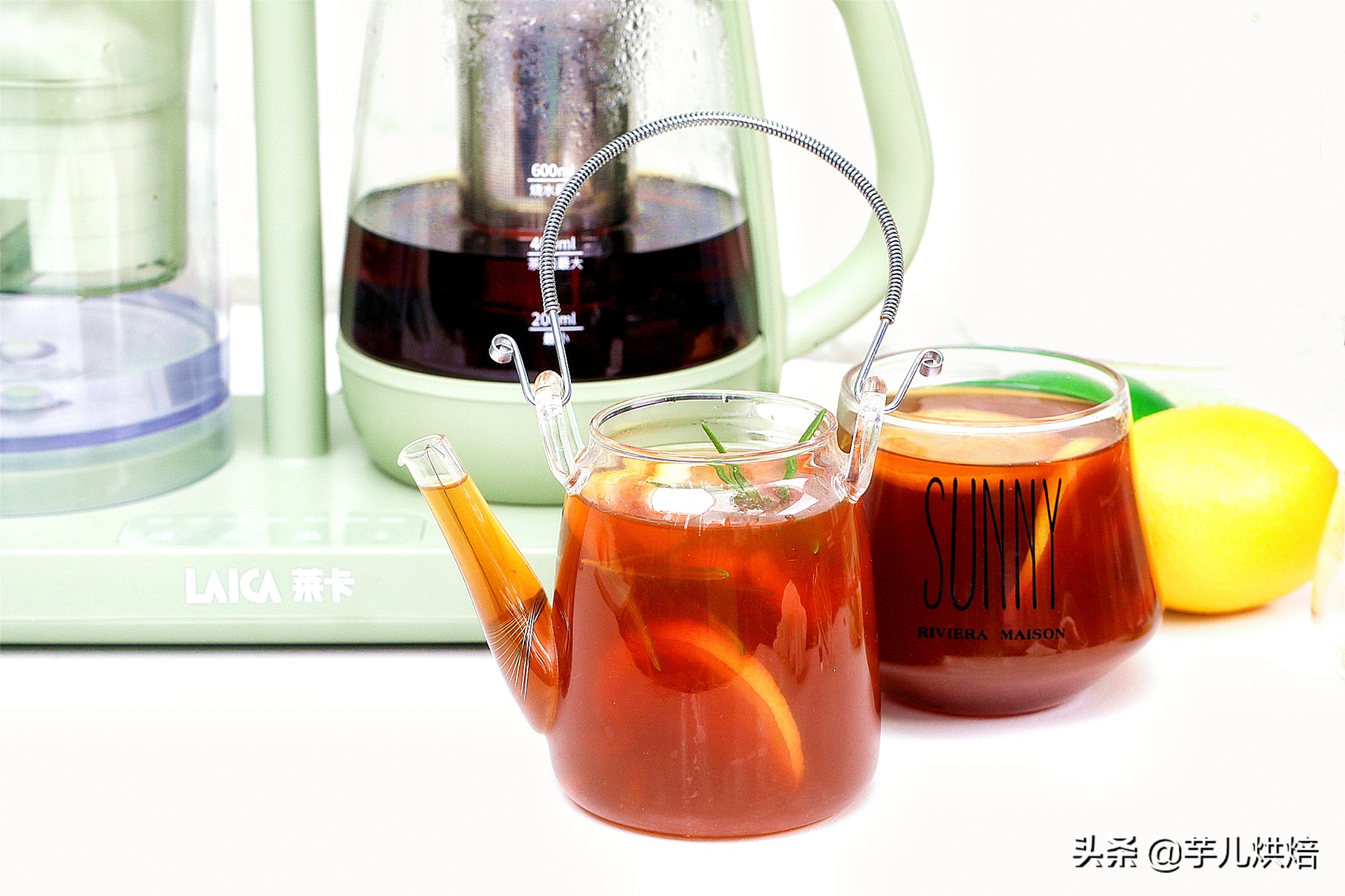 自制蜂蜜柠檬茶,自制蜂蜜柠檬茶做法绿色