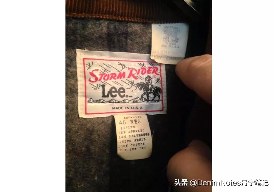 lee风暴骑士夹克码数,杰克琼斯夹克怎么区分真假
