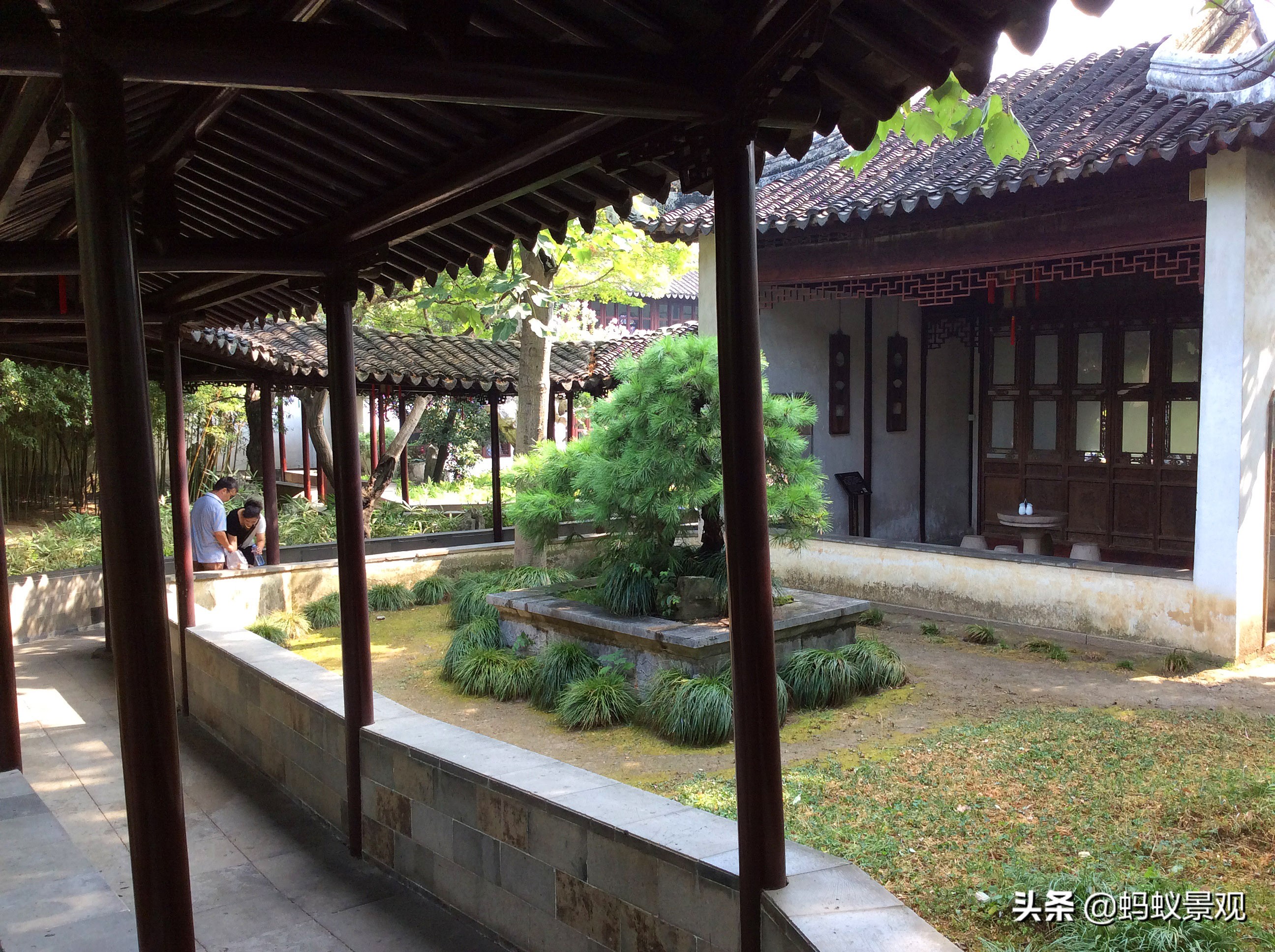 留园建筑分布图,留园建筑艺术分析