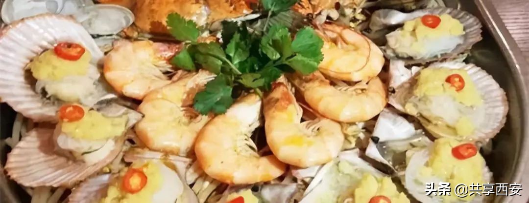 西安市凤城八路与文景路十字99元限时抢贝王府2-3人超值海鲜大餐