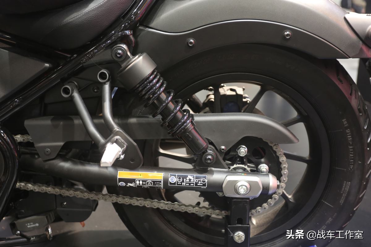 台湾测评本田rebel500,本田rebel500尾箱