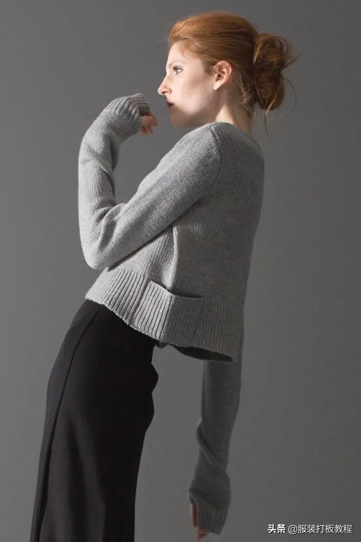 针织立体圆口袋,针织圆形口袋视频教程