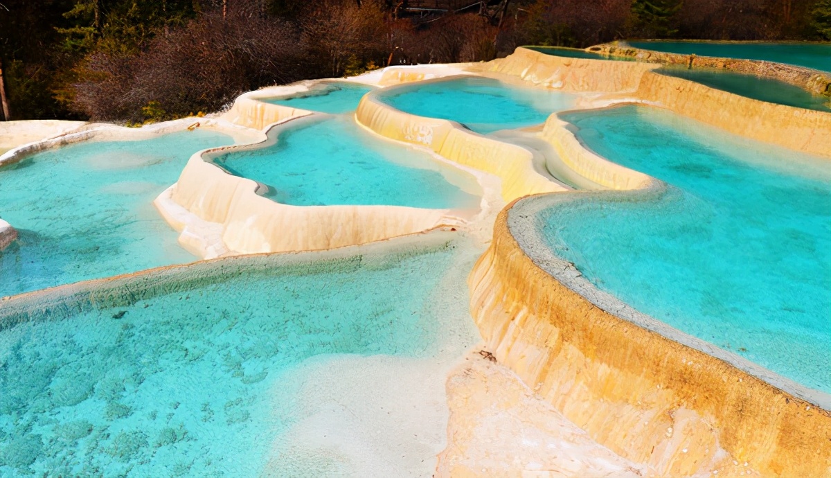 九寨沟最美的一处景点,九寨沟风景区好山好水好风光