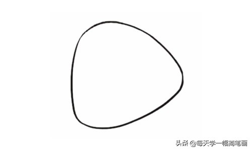 春天树木开花燕子蜜蜂飞来简笔画,简笔画燕子教程幼儿园