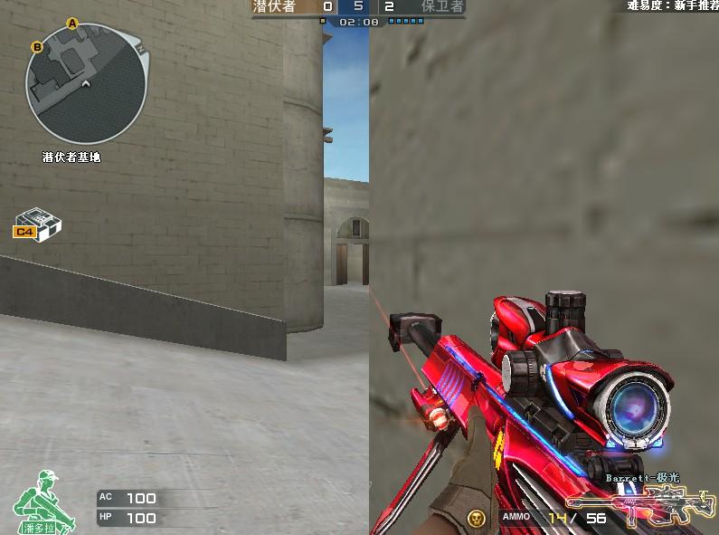 穿越火线沙漠灰爆破地图点位,穿越火线沙漠灰狙击教学