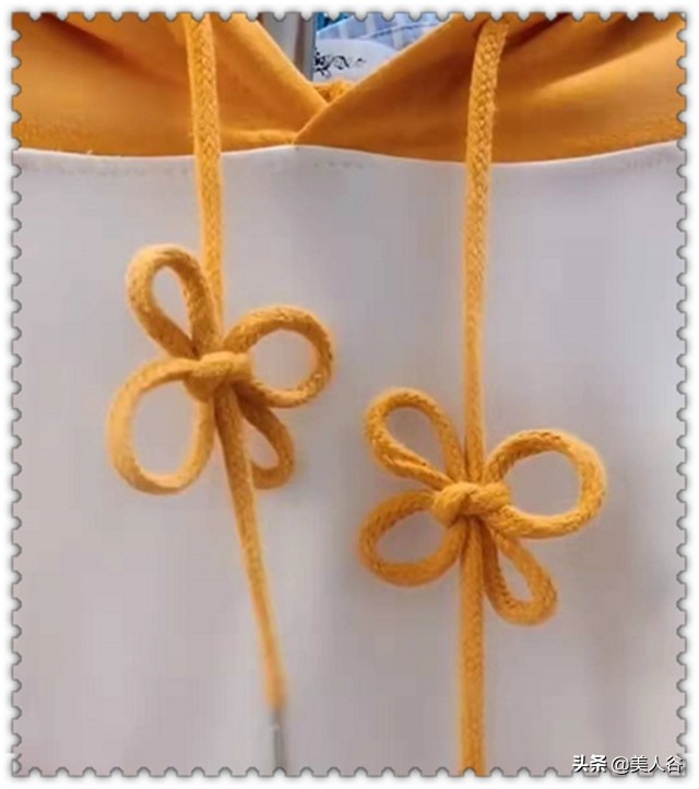 今年流行的卫衣绳子打结方法,卫衣的绳子要怎么打结才好看