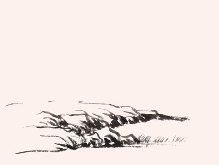 山水画水的画法视频,山水画水的画法