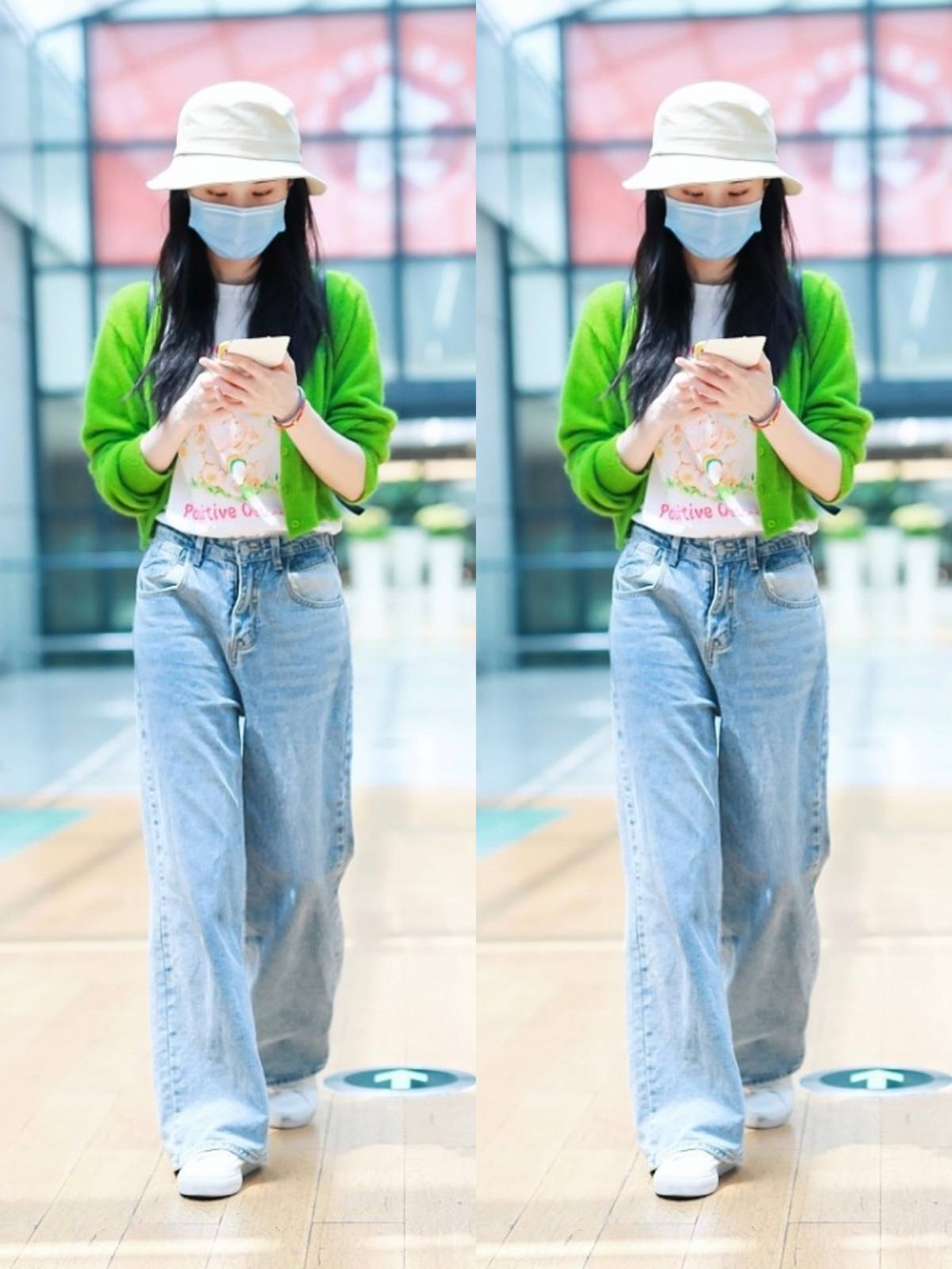 《你好，火焰蓝》女主好可爱，娃娃脸看着真嫩，同框佟丽娅也不输