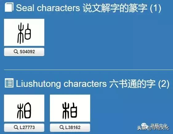 柏汉字怎么读,柏字汉字演变