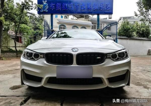 惊艳4系改装,个性宝马4系双门轿跑改装