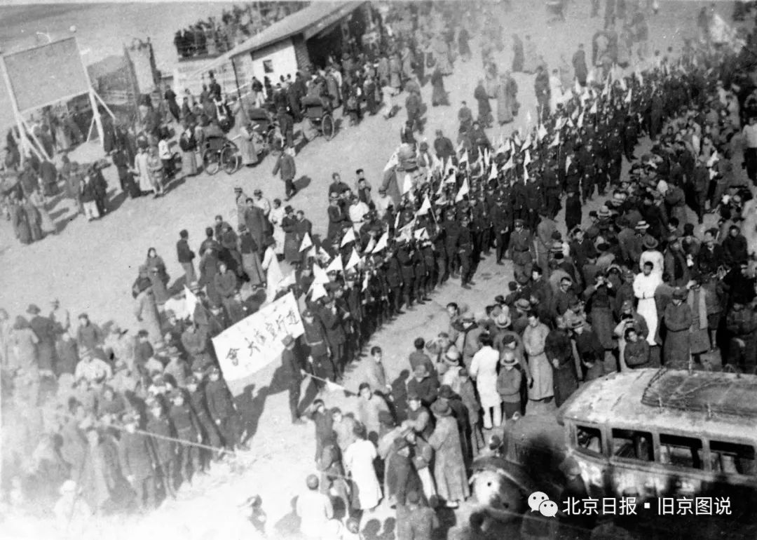 李大钊还原送葬现场,革命者李大钊真实影像