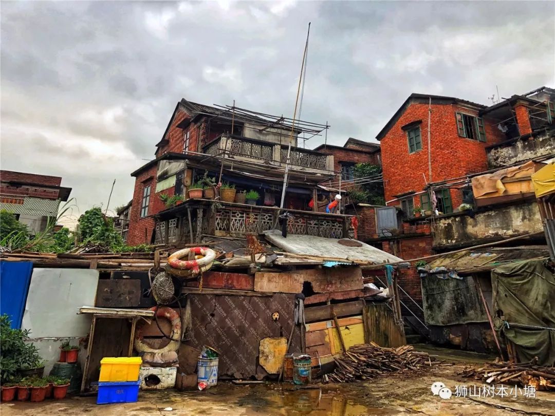 佛山狮山镇水上村,探访老渔村