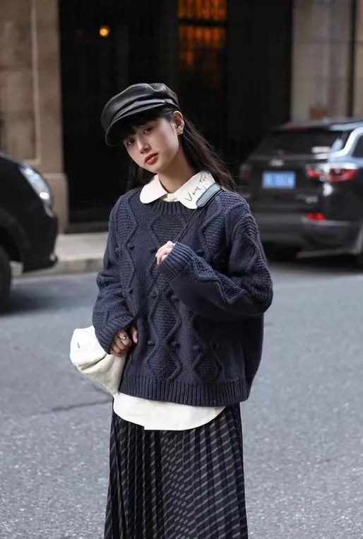 没有什么比羽绒更温暖,同样是温暖感十足的毛衣