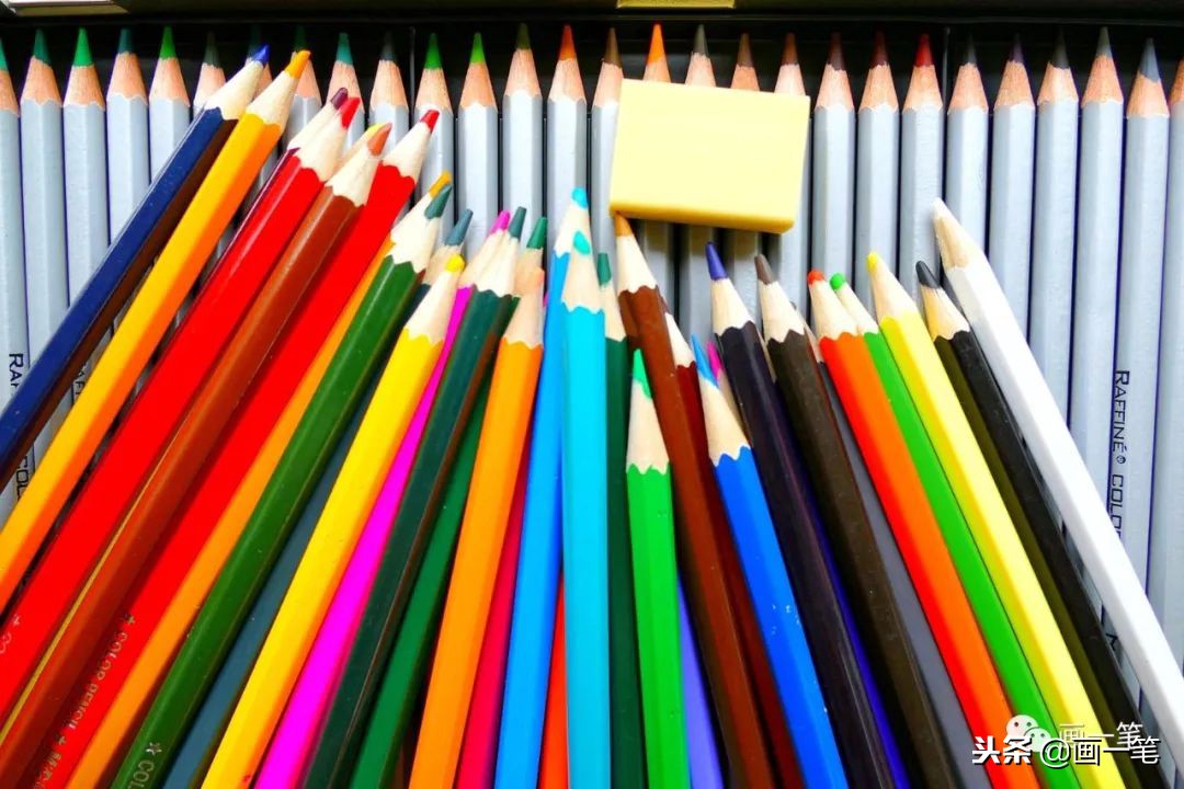 彩铅画水果桃,彩铅画画芒果