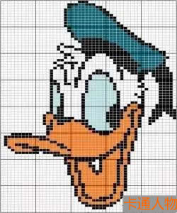 十字绣可爱卡通宝宝,卡通人物十字绣小版简单