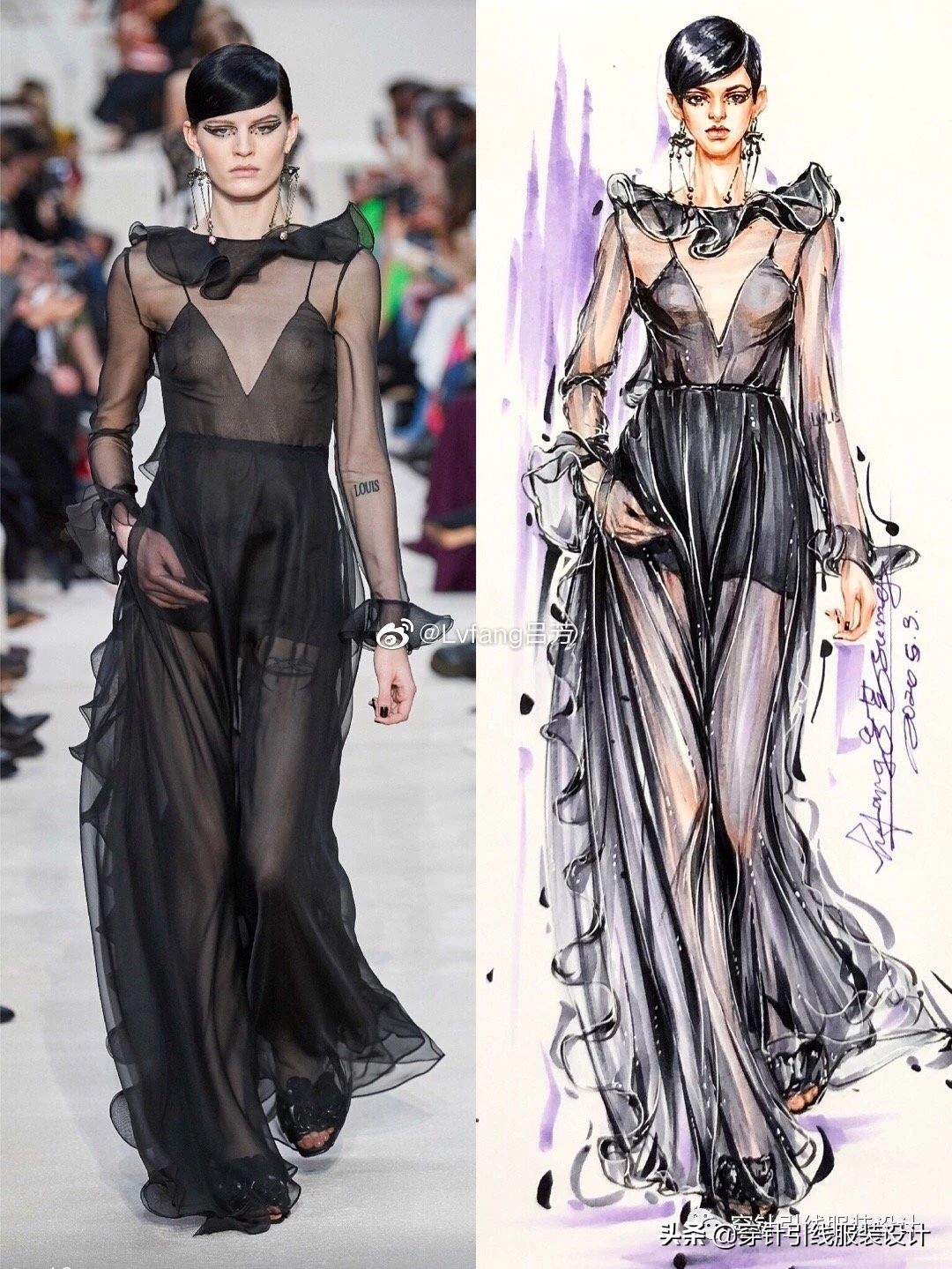 效果图手绘服装,效果图大全70-80平三室