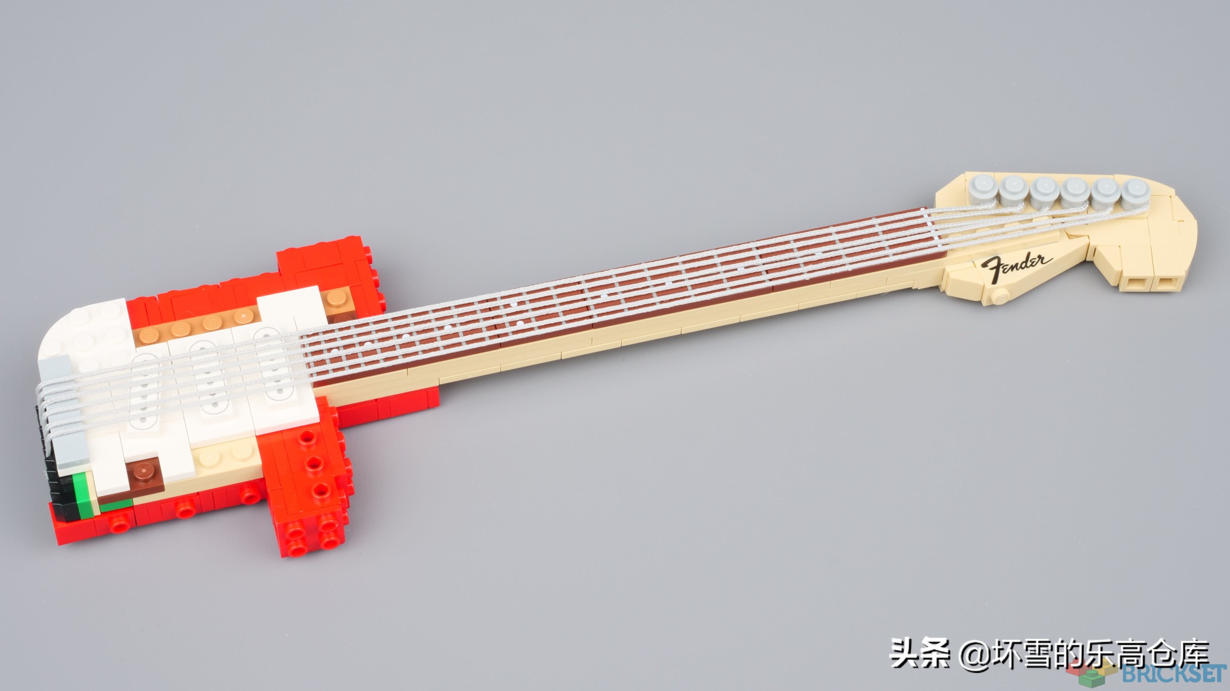 乐高6548大颗粒吉他,乐高spike电吉他