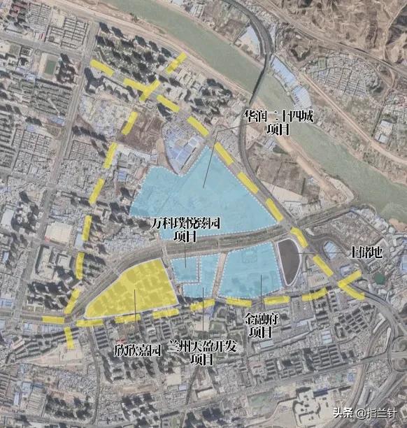 兰州金三角,兰州市金三角