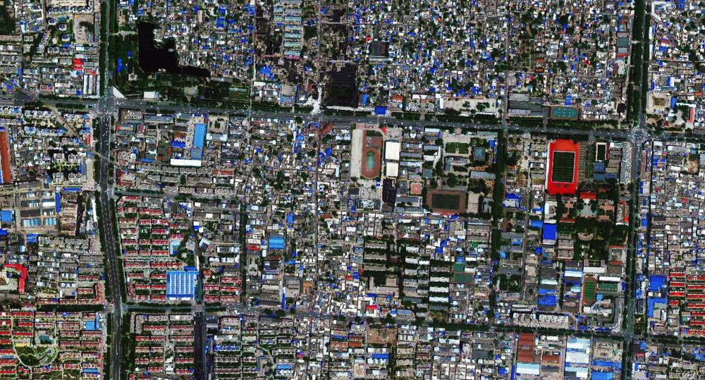 安阳安钢航拍,安阳卫星航拍