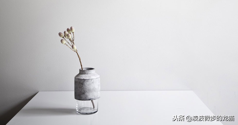 创意干花装饰小花瓶,创意花瓶加花