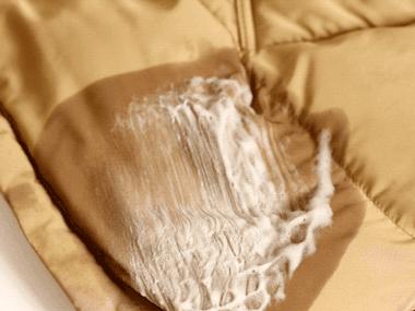 羽绒服脏了不用下水洗,羽绒服脏了用什么一喷就可以了