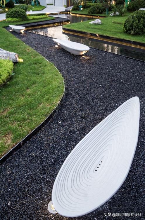 枯山水景观庭院,枯山水禅意小景观中式庭院