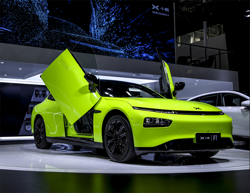 小鹏汽车p7广州车展,国产小鹏p7两周年庆