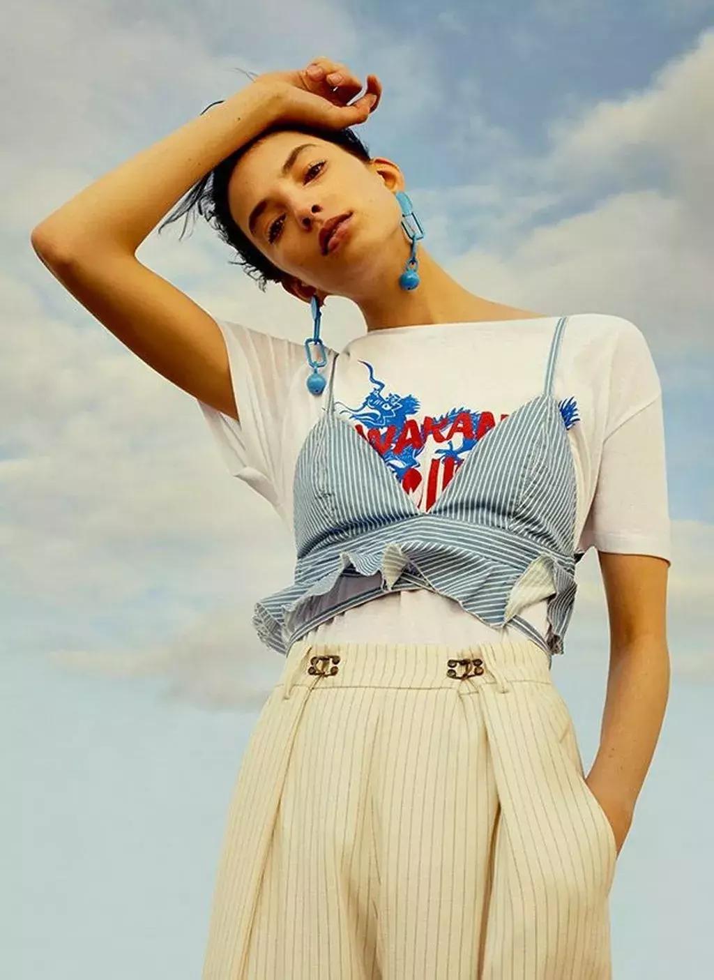 t恤穿久了偶尔也要换个风格,t恤穿好几年不旧的洗法