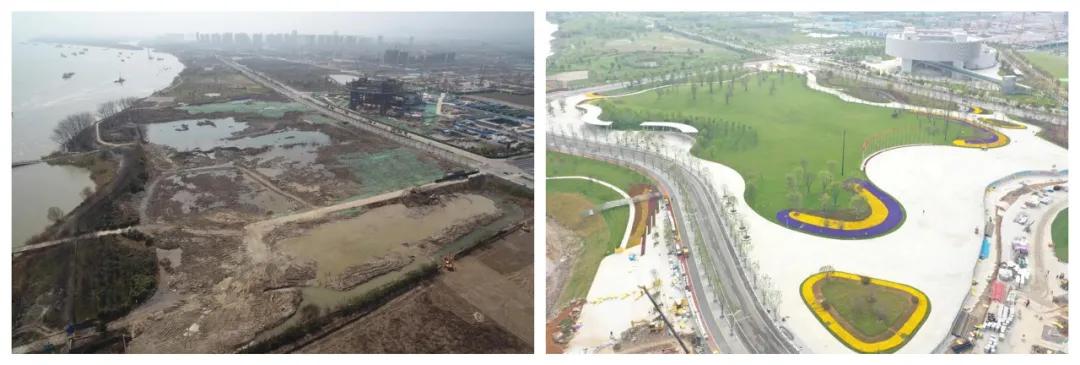 南京桥北滨江公园江边喷泉,南京滨江公园音乐喷泉开放时间